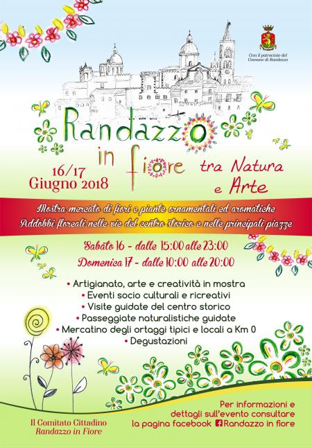 RANDAZZO IN FIORE tra natura e arte 16/17 Giugno 2018